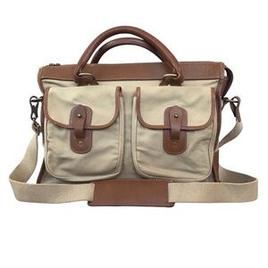 Ghurka The Original No 5 Vintage Marley Hodgson Leather Canvas Duffle Bag